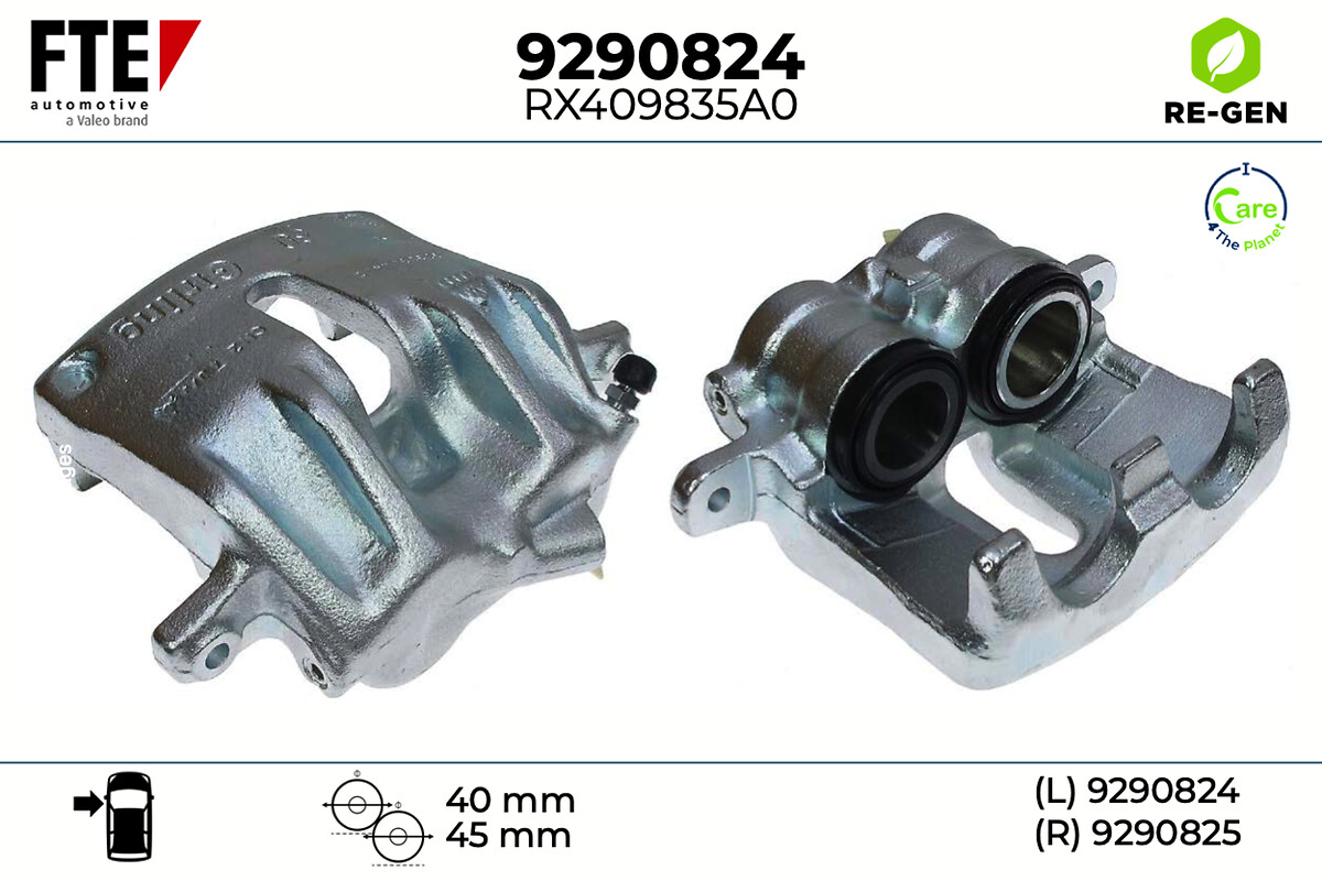 Étrier de frein FTE automotive GmbH ref. 9290824