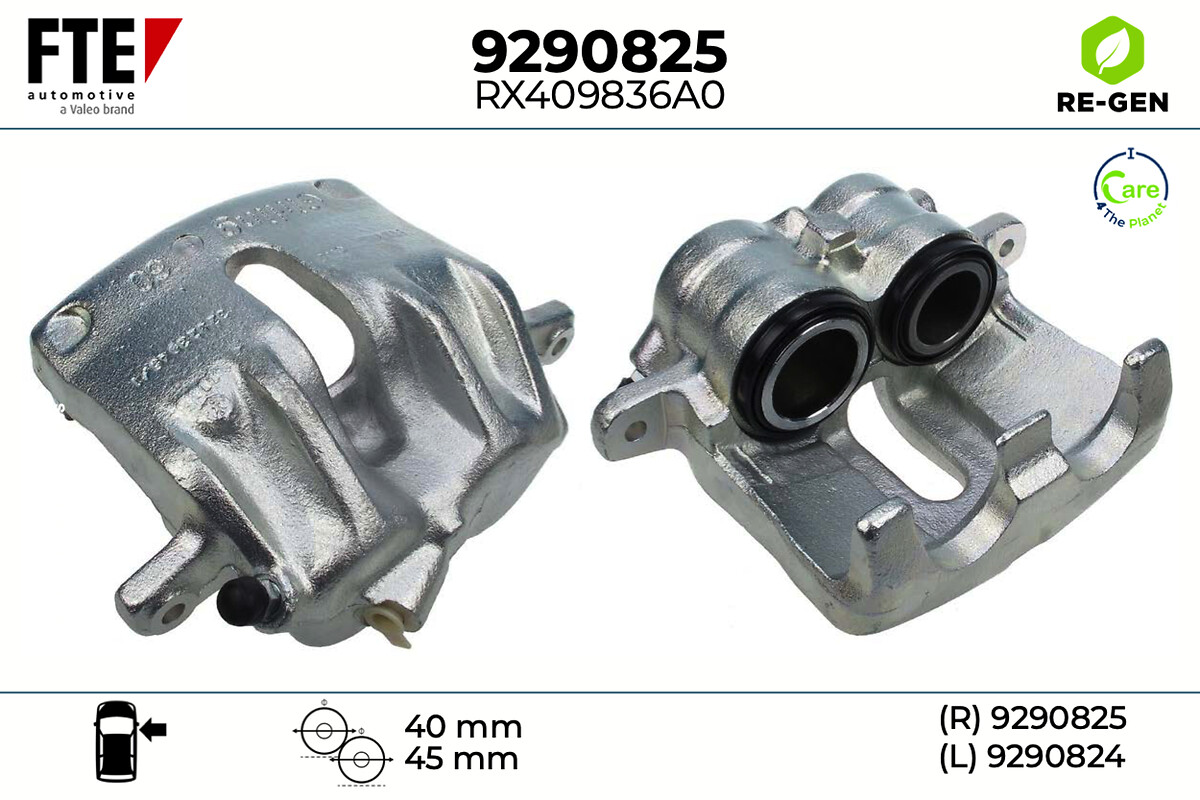 Étrier de frein FTE automotive GmbH ref. 9290825
