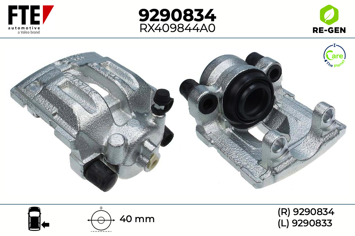 Étrier de frein FTE automotive GmbH ref. 9290834