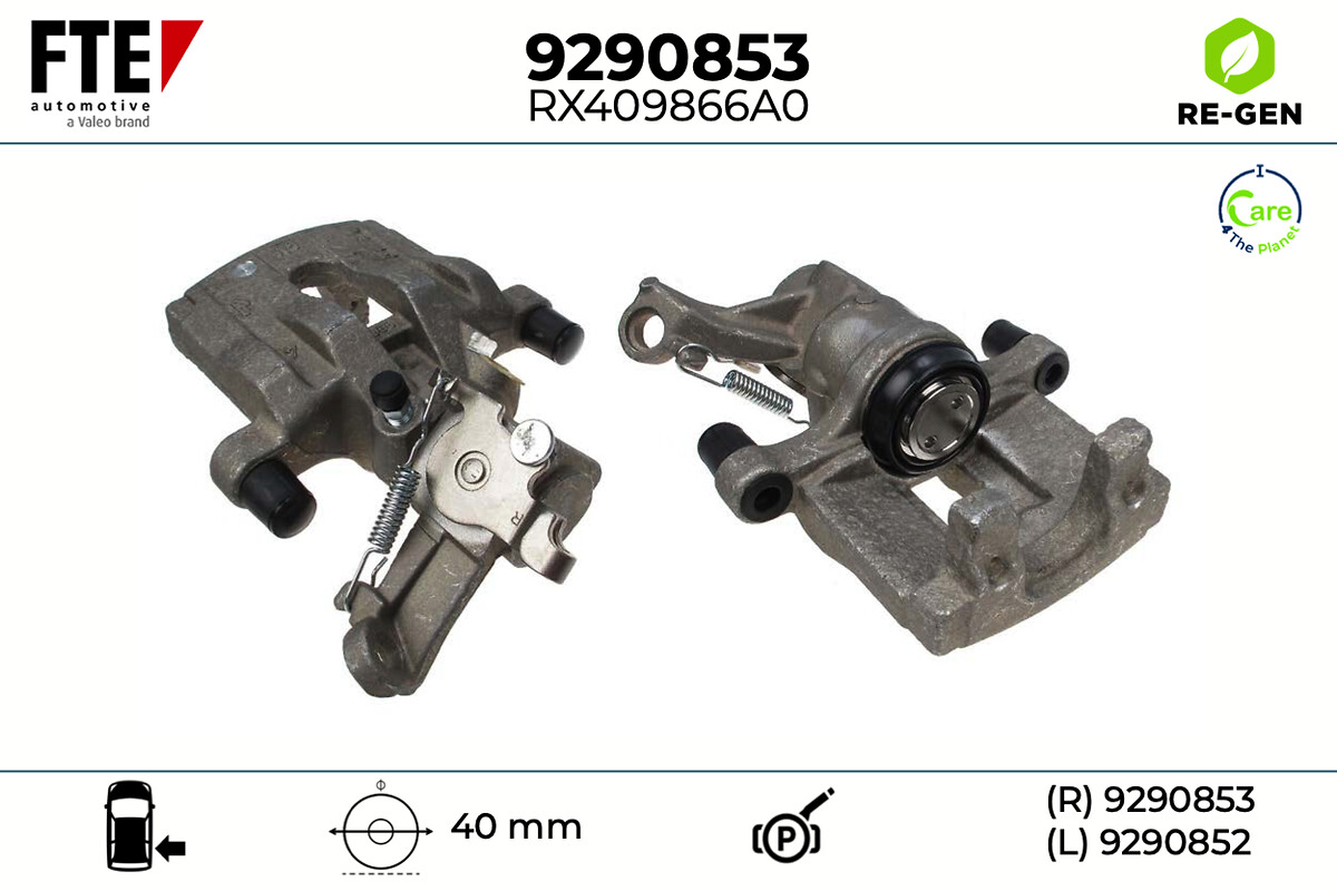 Étrier de frein FTE automotive GmbH ref. 9290853