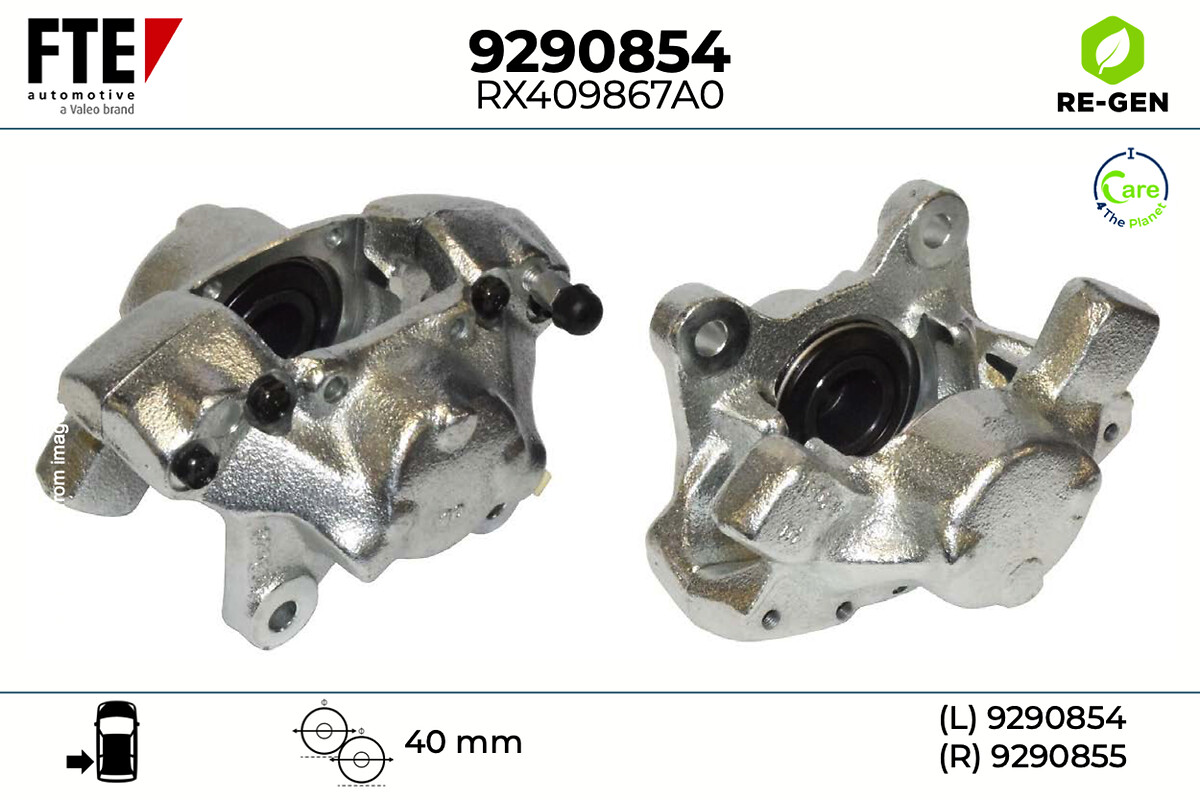 Étrier de frein FTE automotive GmbH ref. 9290854