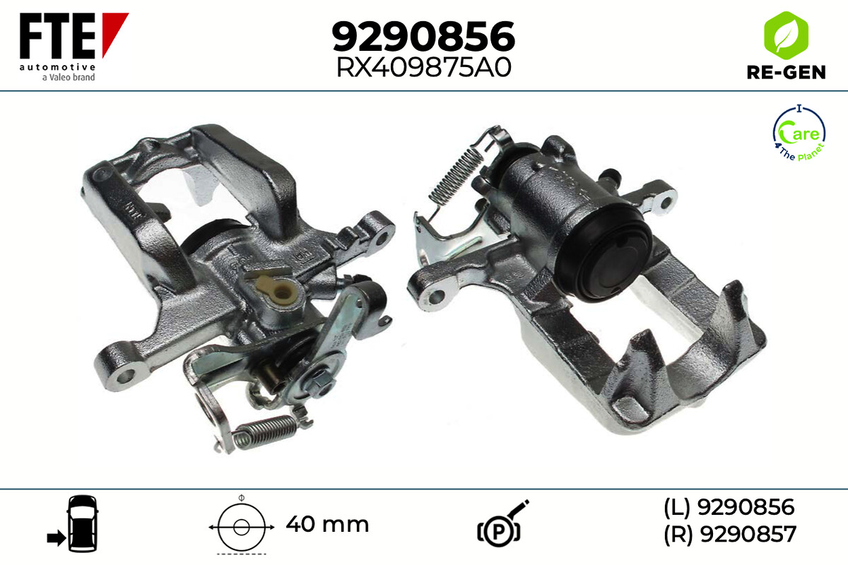 Étrier de frein FTE automotive GmbH 9290856