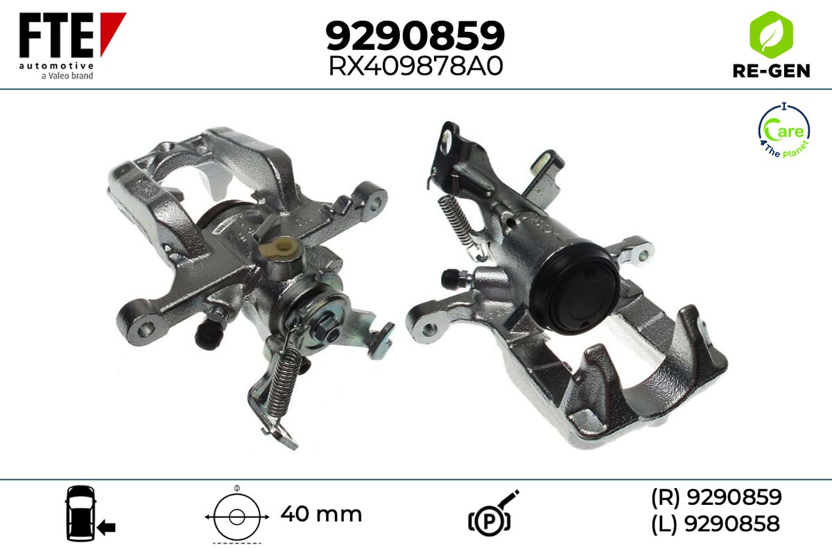 Étrier de frein FTE automotive GmbH 9290859