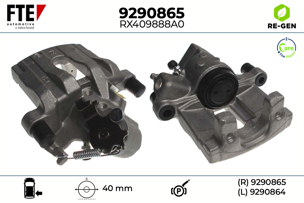 Étrier de frein FTE automotive GmbH ref. 9290865