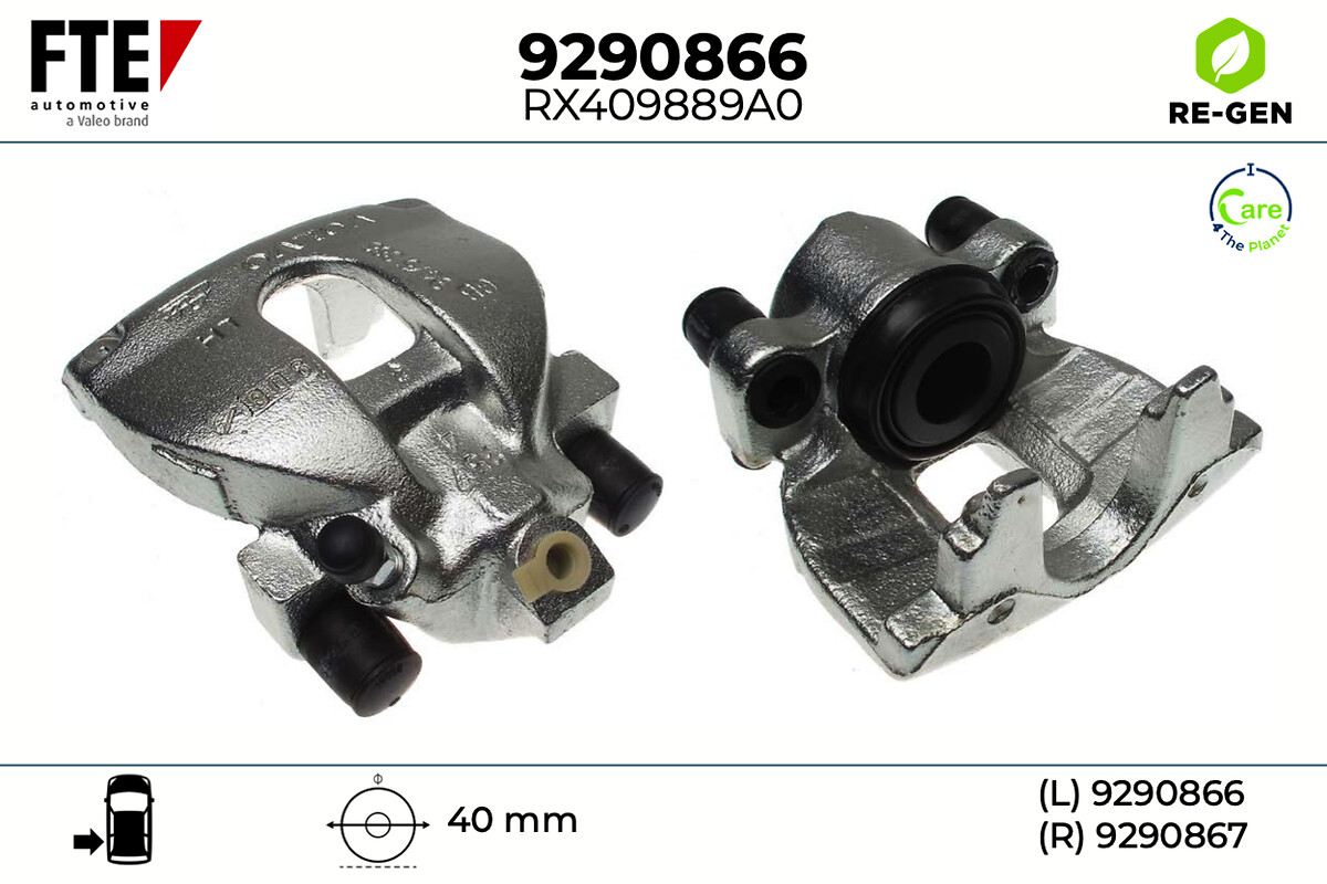 Étrier de frein FTE automotive GmbH ref. 9290866