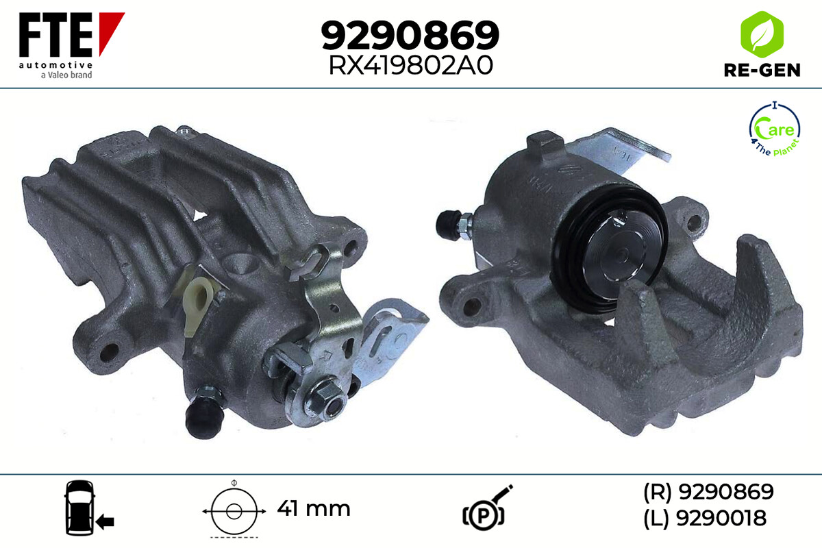 Étrier de frein FTE automotive GmbH 9290869