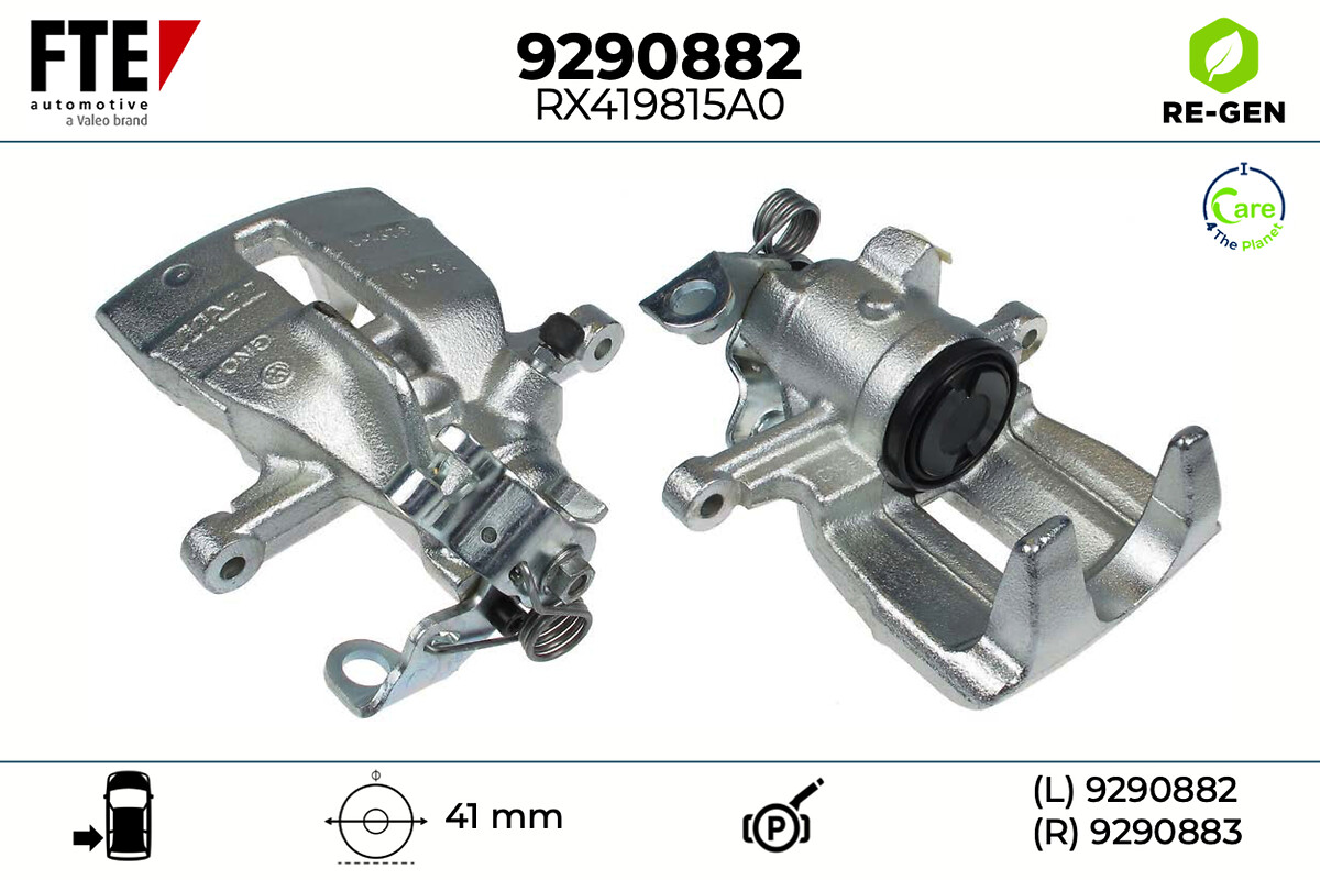 Étrier de frein FTE automotive GmbH ref. 9290882