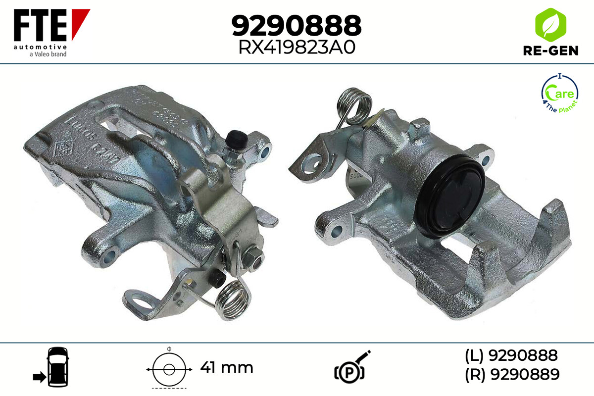 Étrier de frein FTE automotive GmbH ref. 9290888