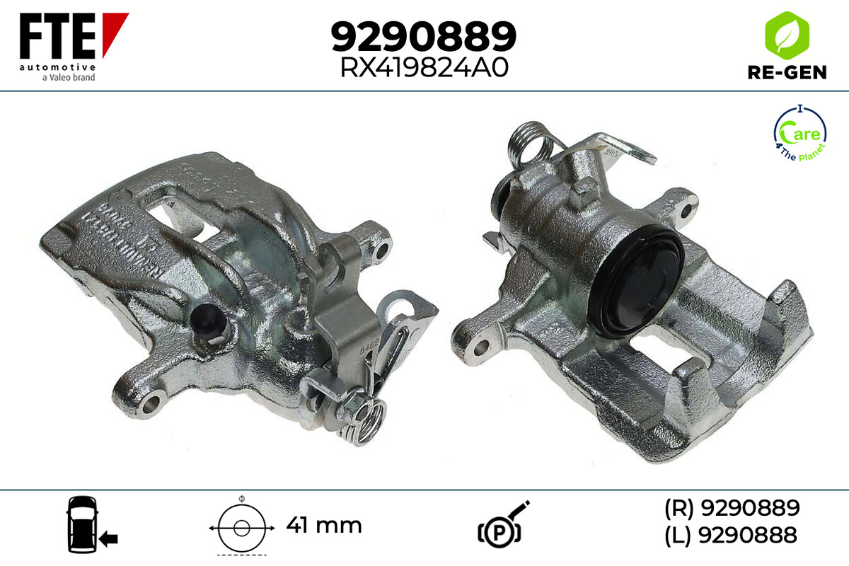 Étrier de frein FTE automotive GmbH ref. 9290889