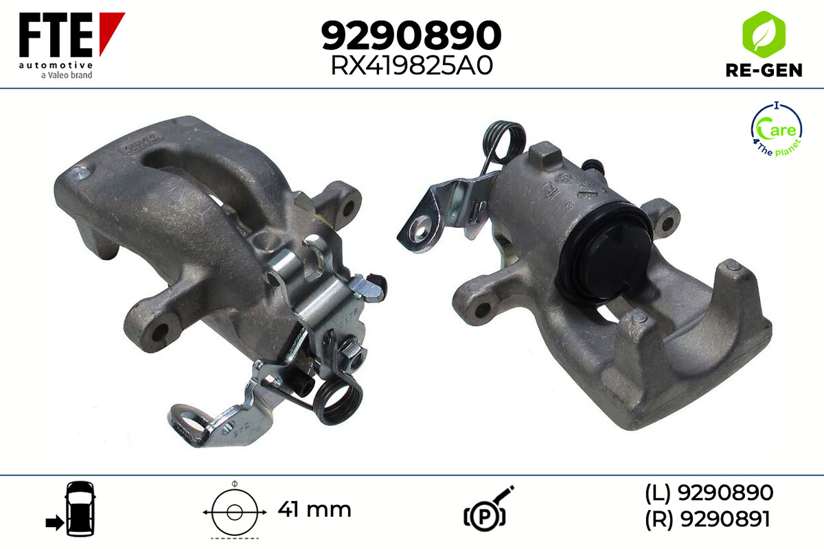 Étrier de frein FTE automotive GmbH ref. 9290890