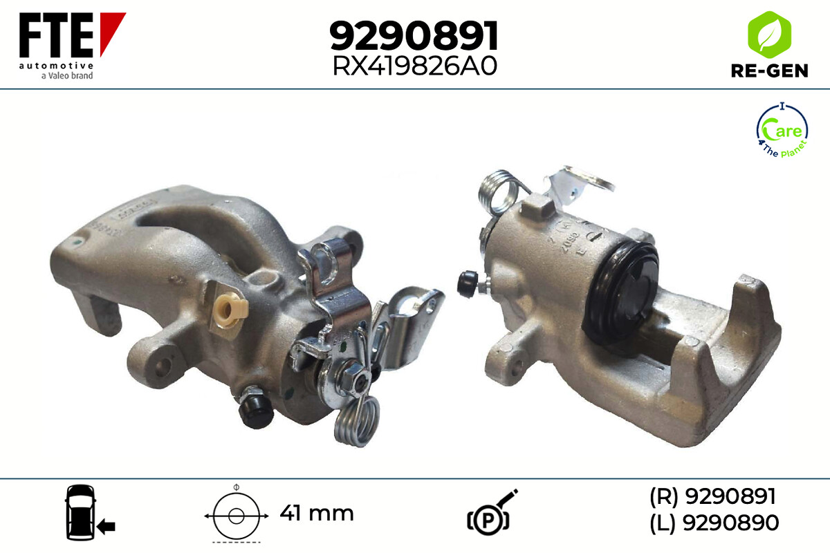 Étrier de frein FTE automotive GmbH ref. 9290891