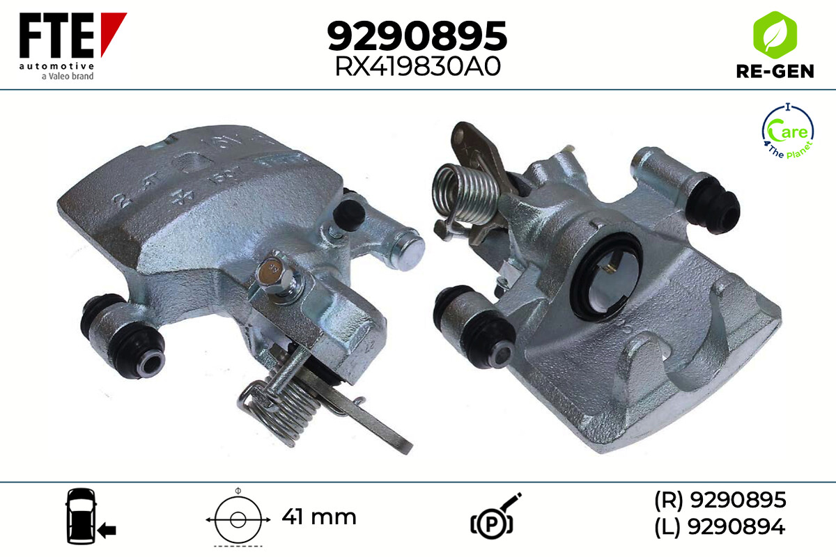 Étrier de frein FTE automotive GmbH ref. 9290895