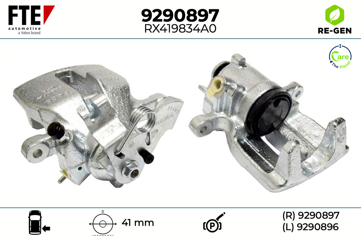 Étrier de frein FTE automotive GmbH ref. 9290897