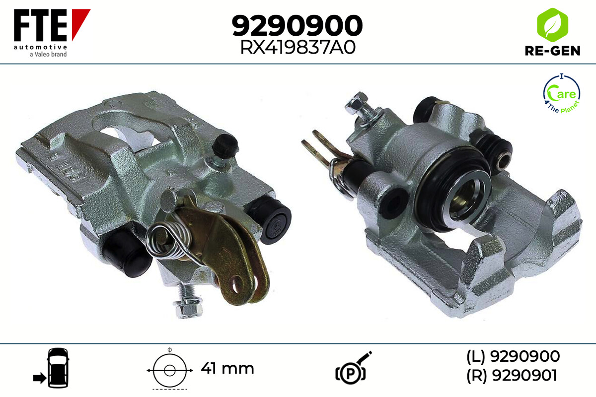 Étrier de frein FTE automotive GmbH ref. 9290900