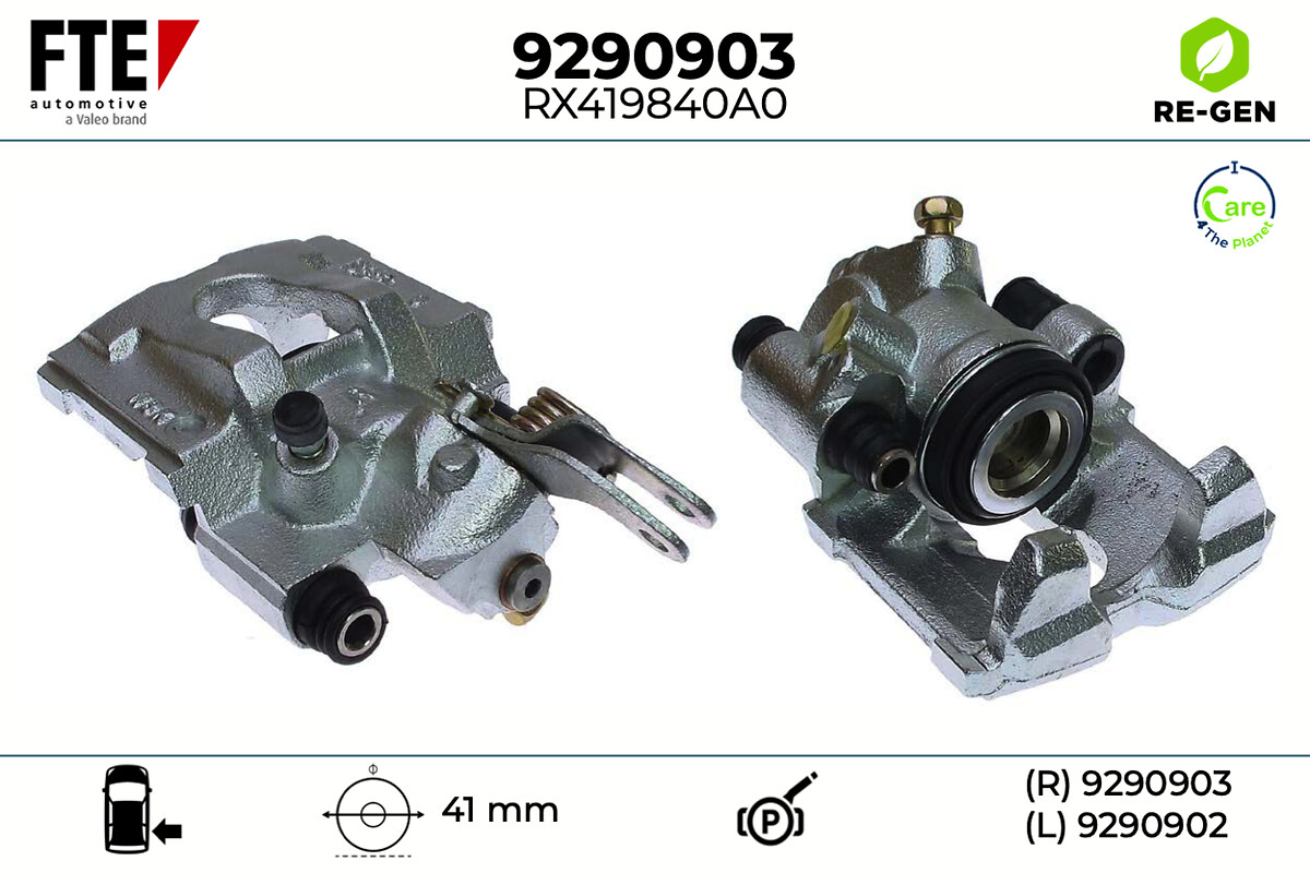 Étrier de frein FTE automotive GmbH ref. 9290903