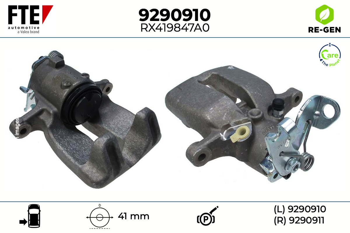 Étrier de frein FTE automotive GmbH ref. 9290910