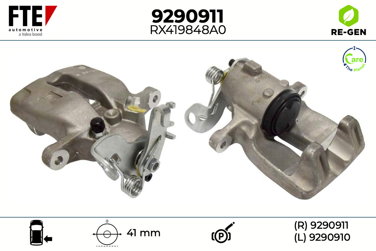 Étrier de frein FTE automotive GmbH ref. 9290911