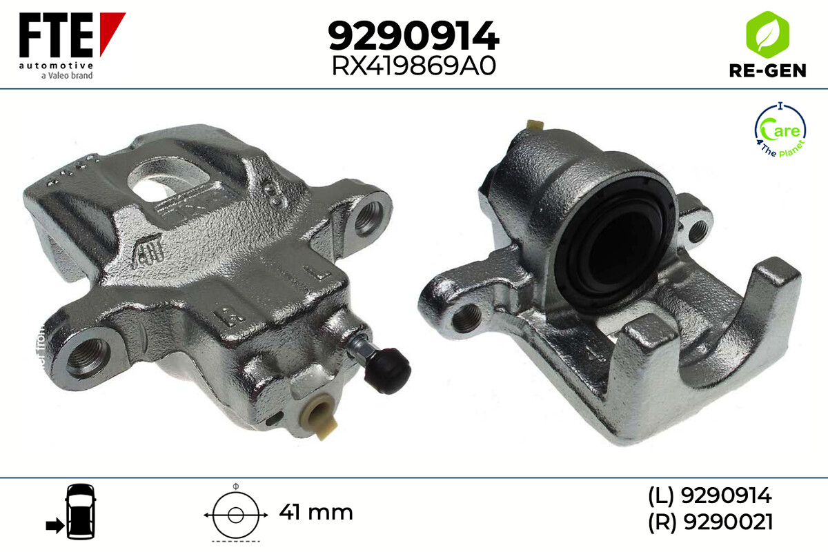 Étrier de frein FTE automotive GmbH ref. 9290914