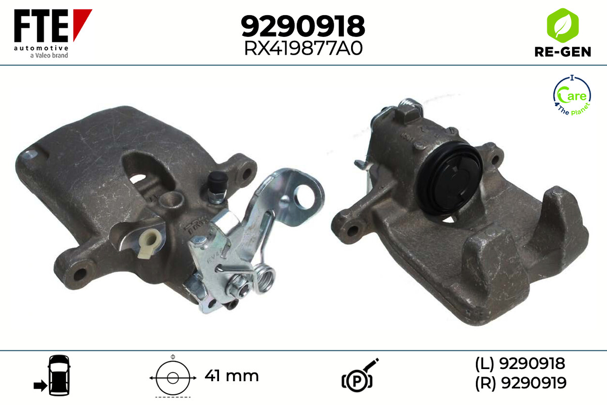 Étrier de frein FTE automotive GmbH ref. 9290918