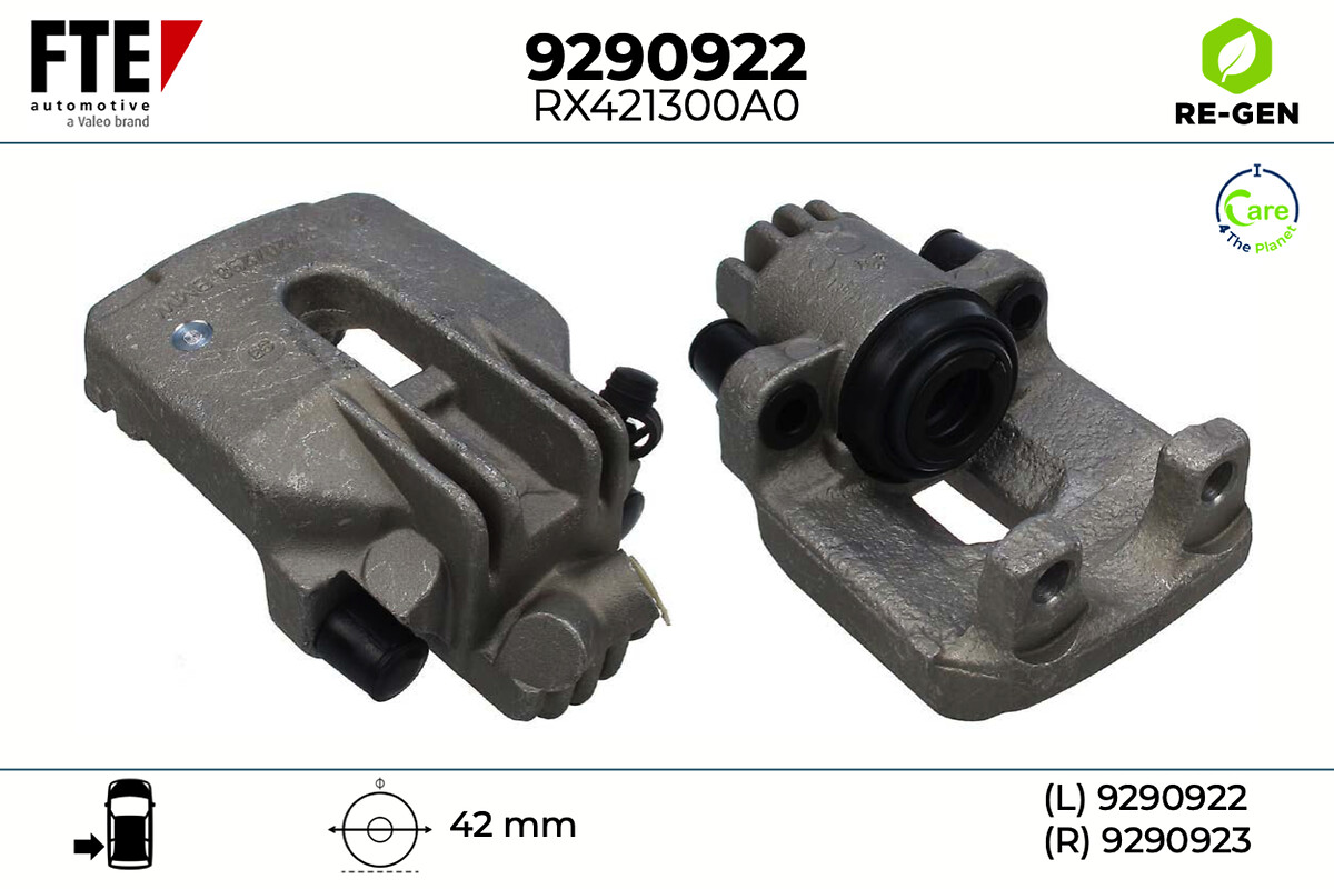 Étrier de frein FTE automotive GmbH ref. 9290922