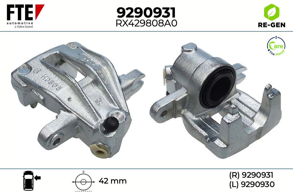Étrier de frein FTE automotive GmbH ref. 9290931