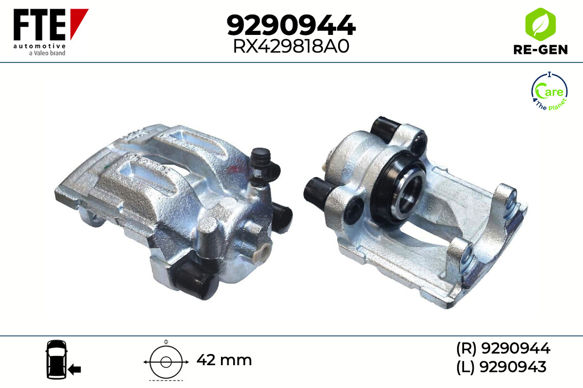 Étrier de frein FTE automotive GmbH ref. 9290944