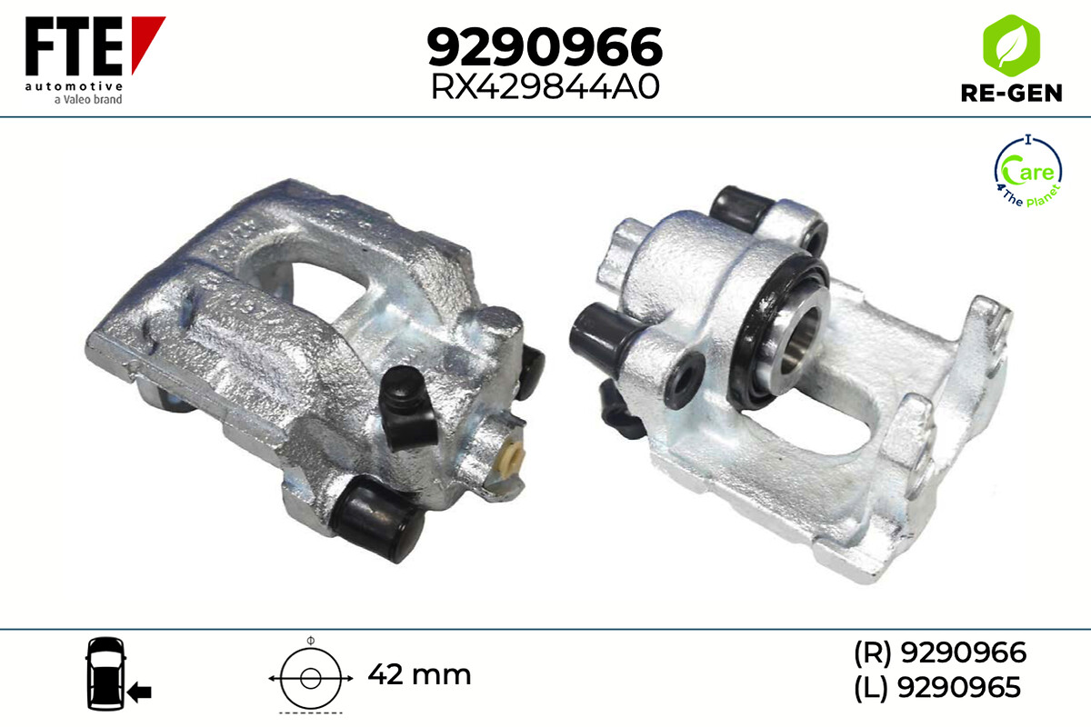Étrier de frein FTE automotive GmbH ref. 9290966
