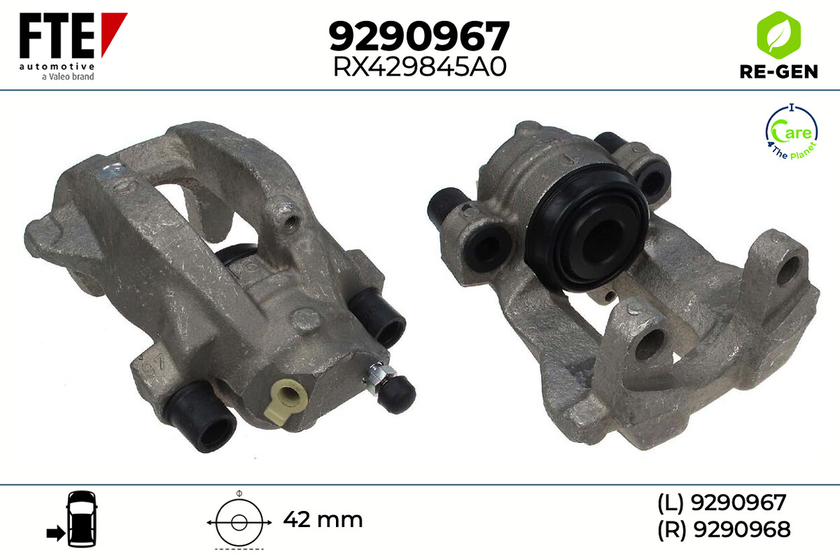 Étrier de frein FTE automotive GmbH ref. 9290967