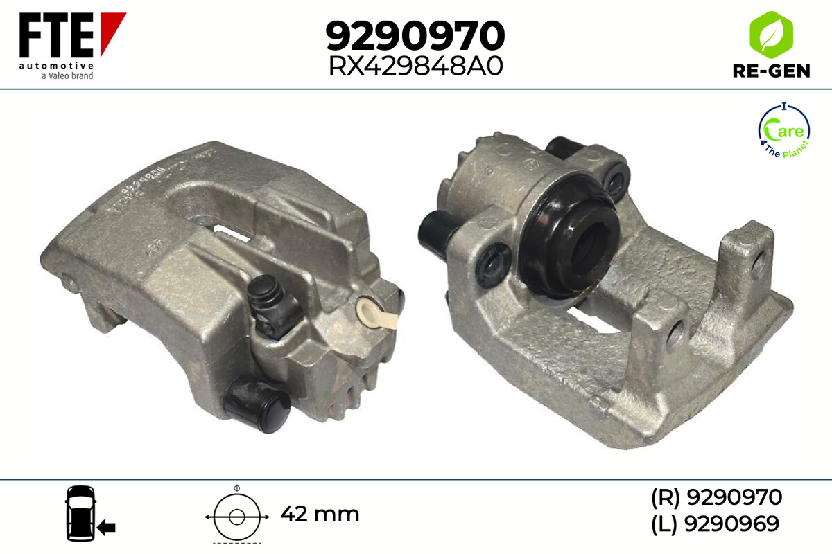 Étrier de frein FTE automotive GmbH ref. 9290970