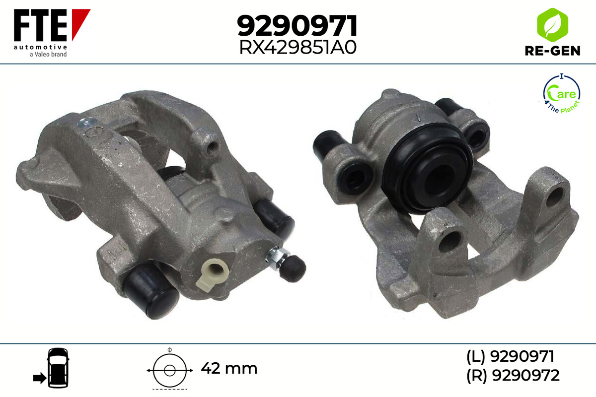 Étrier de frein FTE automotive GmbH ref. 9290971