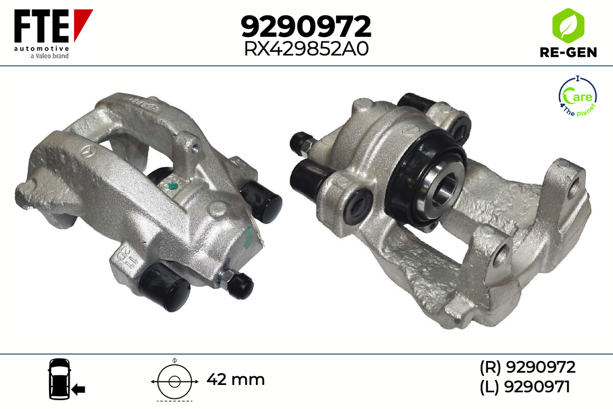 Étrier de frein FTE automotive GmbH ref. 9290972