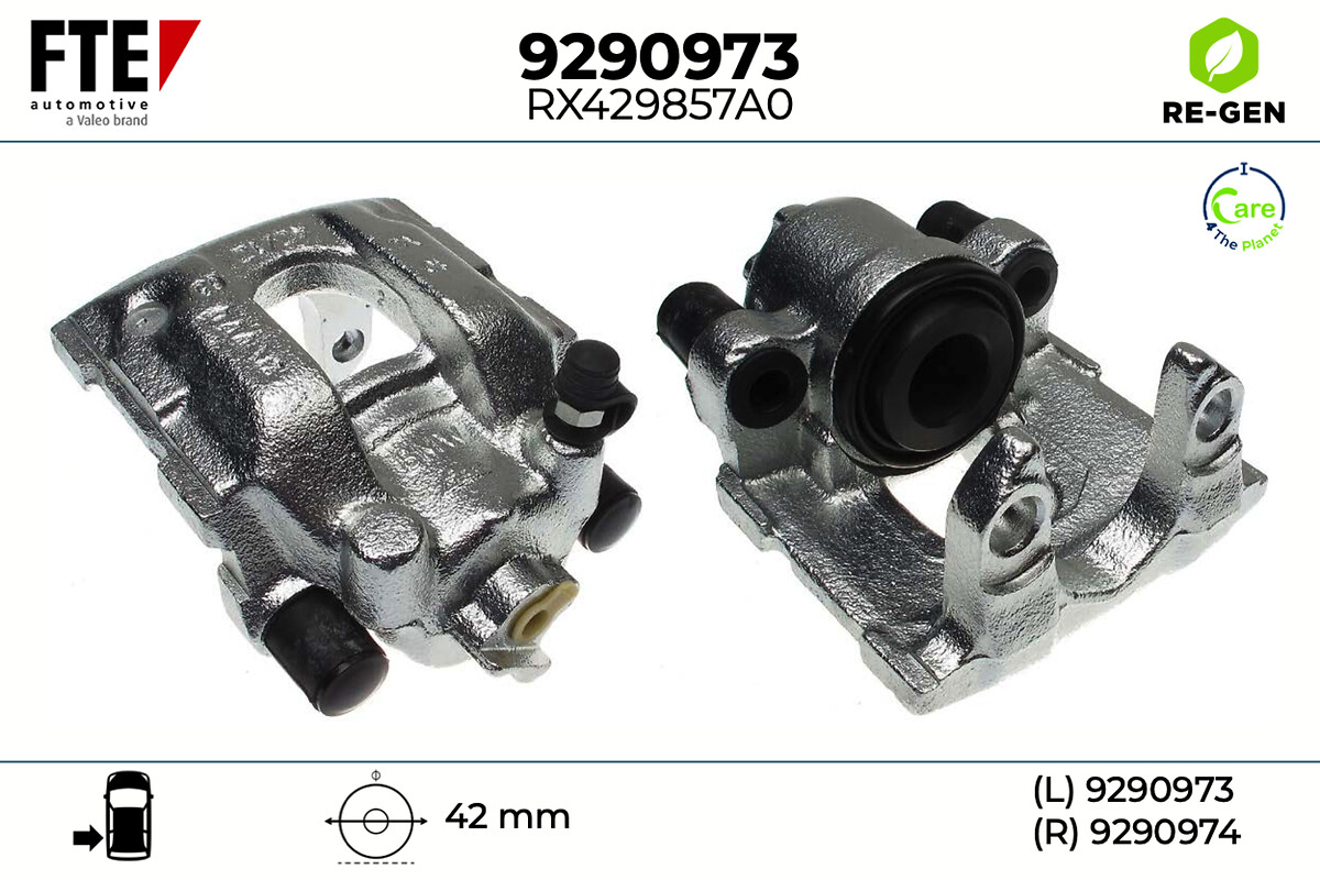 Étrier de frein FTE automotive GmbH ref. 9290973