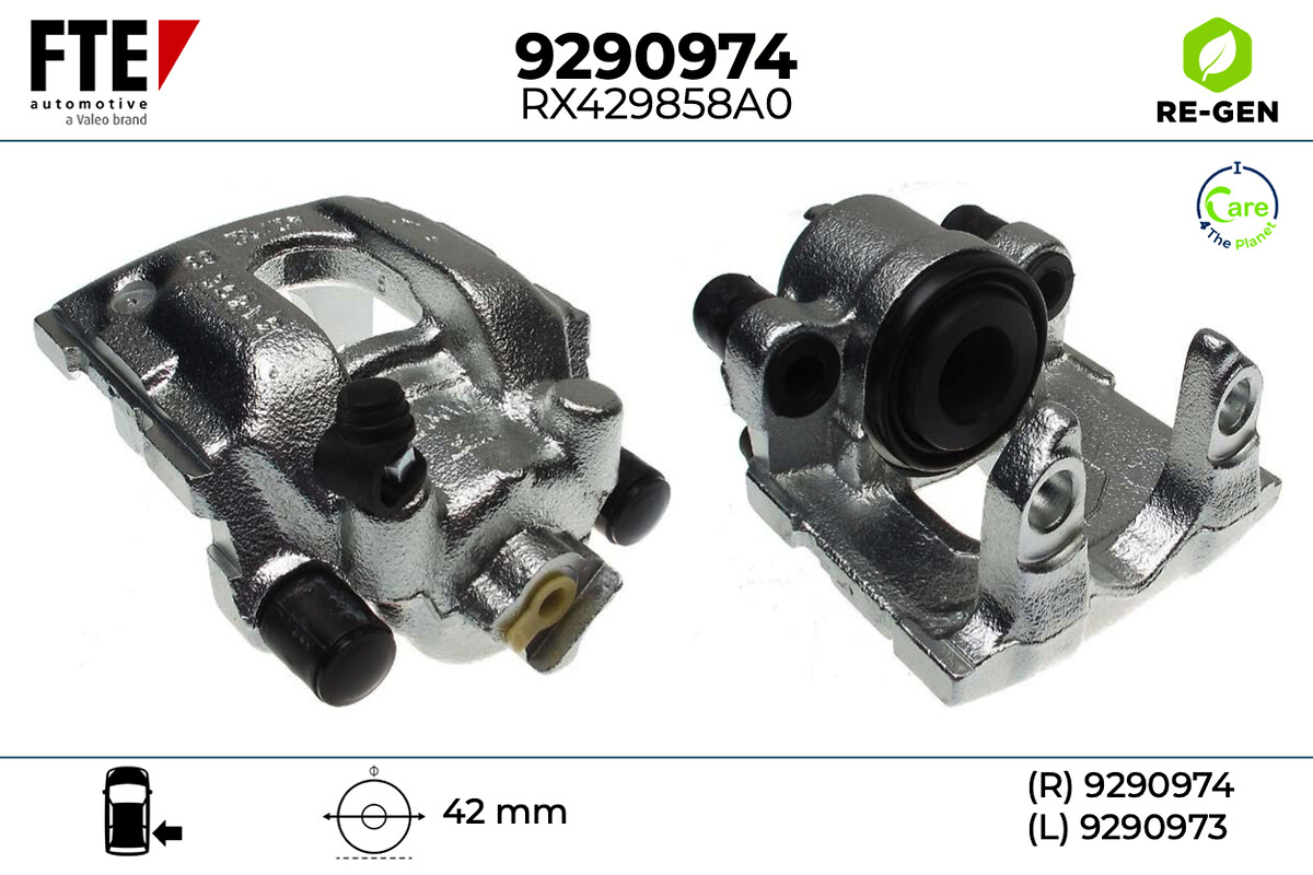 Étrier de frein FTE automotive GmbH ref. 9290974