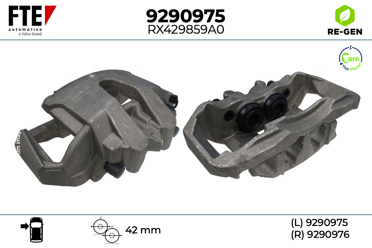 Étrier de frein FTE automotive GmbH ref. 9290975