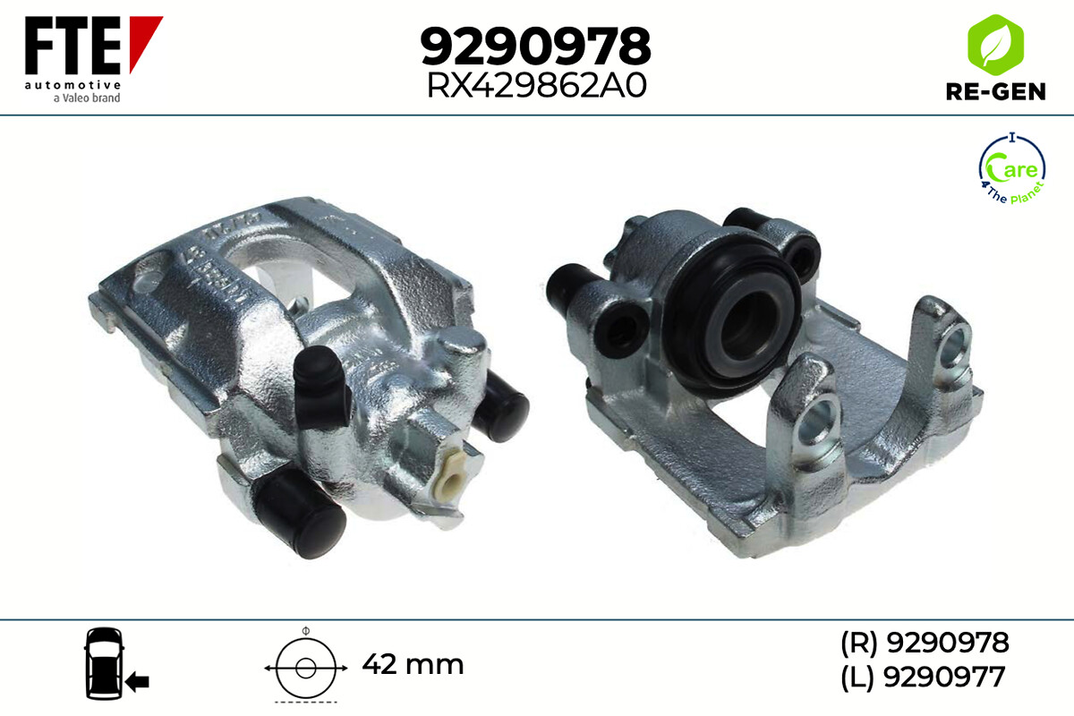 Étrier de frein FTE automotive GmbH ref. 9290978