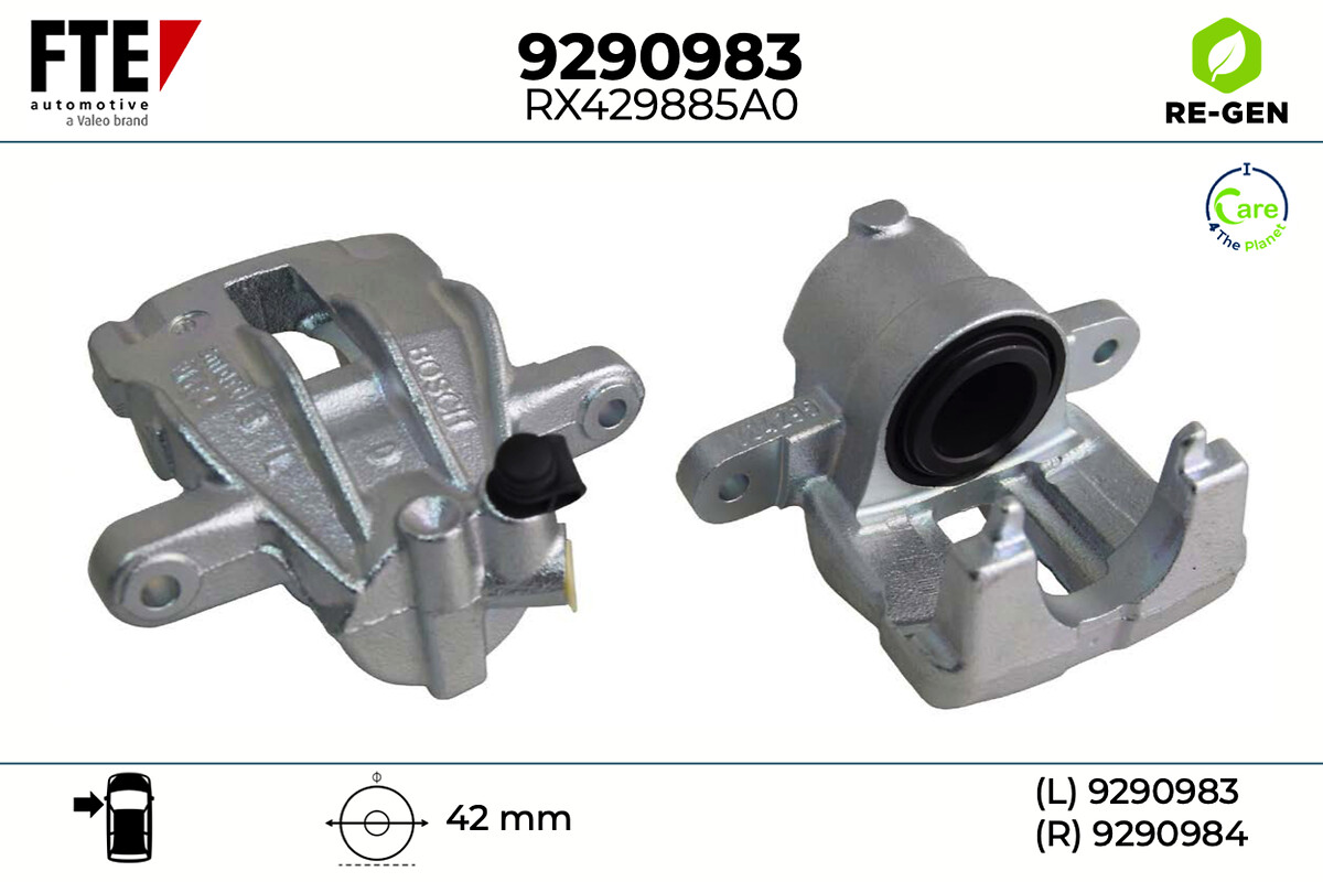 Étrier de frein FTE automotive GmbH ref. 9290983