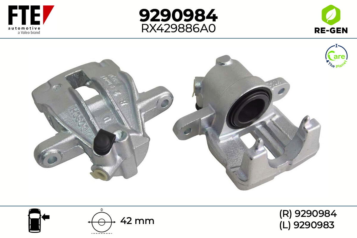 Étrier de frein FTE automotive GmbH ref. 9290984