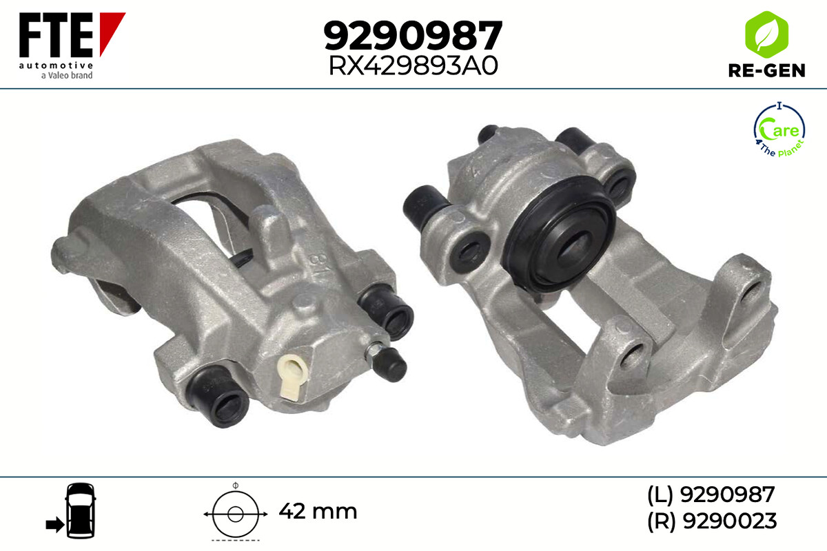 Étrier de frein FTE automotive GmbH ref. 9290987