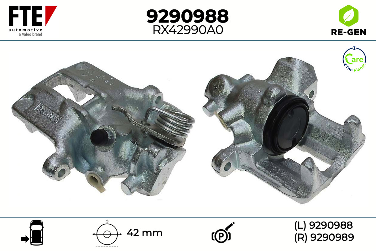 Étrier de frein FTE automotive GmbH ref. 9290988