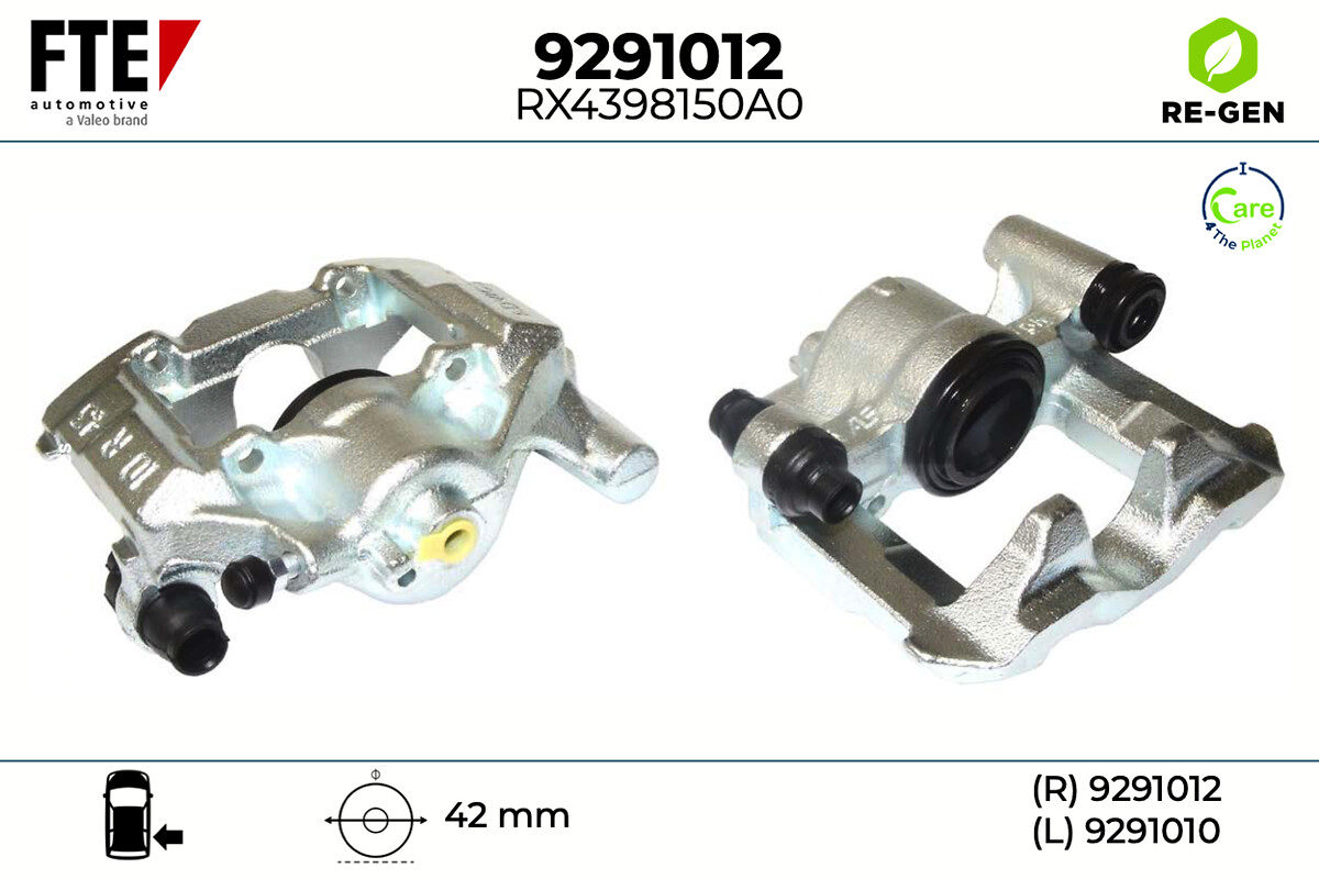 Étrier de frein FTE automotive GmbH ref. 9291012