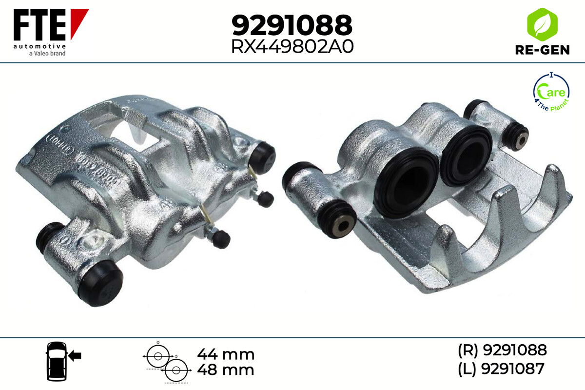 Étrier de frein FTE automotive GmbH ref. 9291088