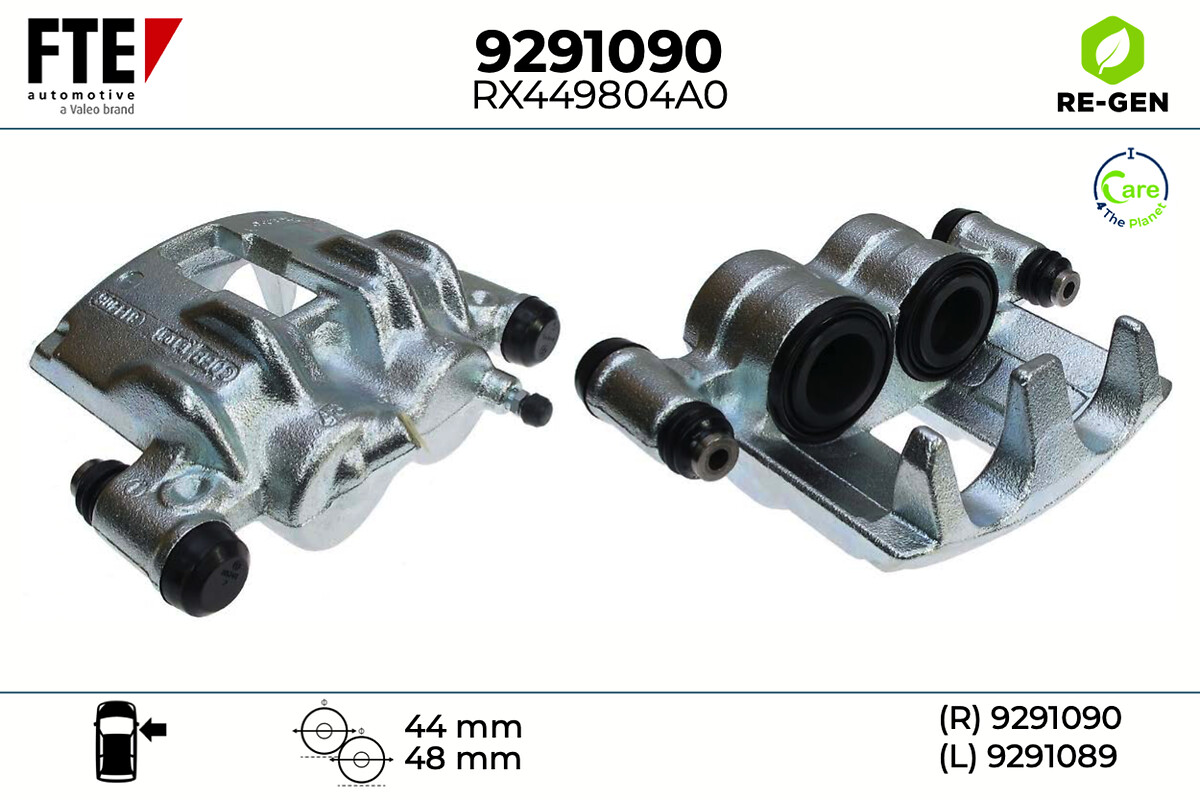 Étrier de frein FTE automotive GmbH ref. 9291090