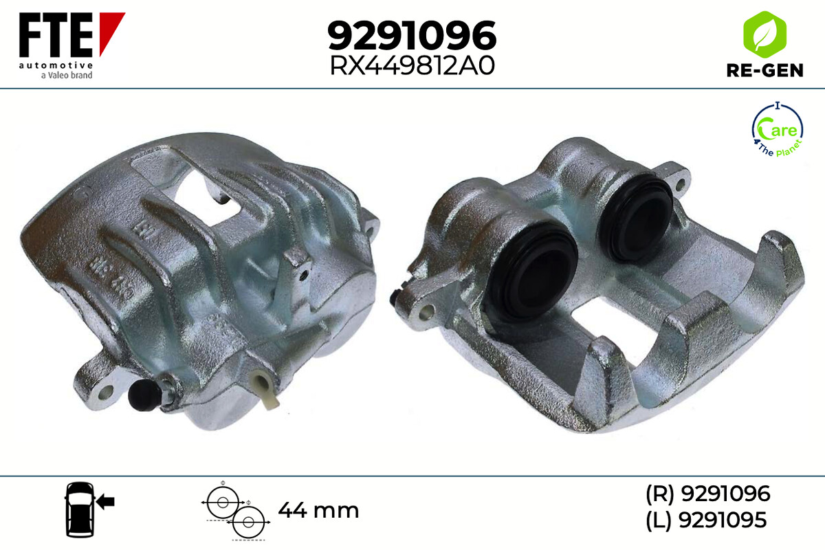 Étrier de frein FTE automotive GmbH ref. 9291096