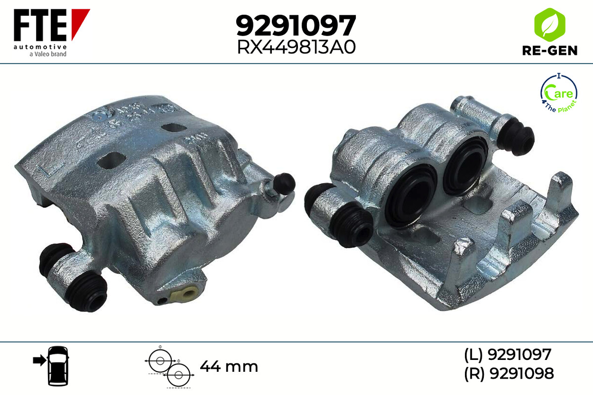 Étrier de frein FTE automotive GmbH ref. 9291097