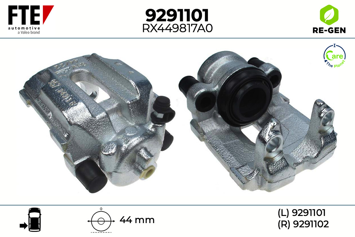 Étrier de frein FTE automotive GmbH ref. 9291101