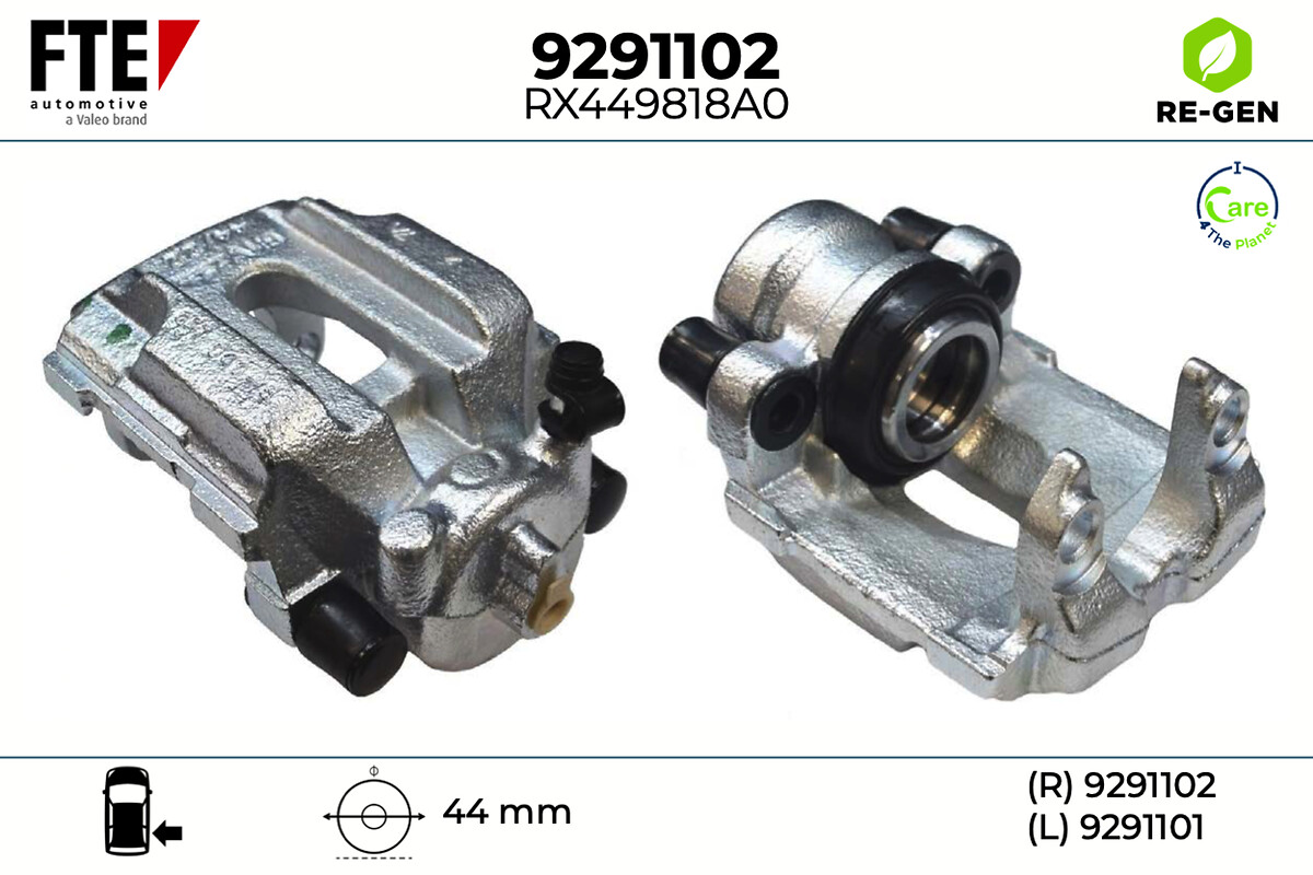 Étrier de frein FTE automotive GmbH ref. 9291102