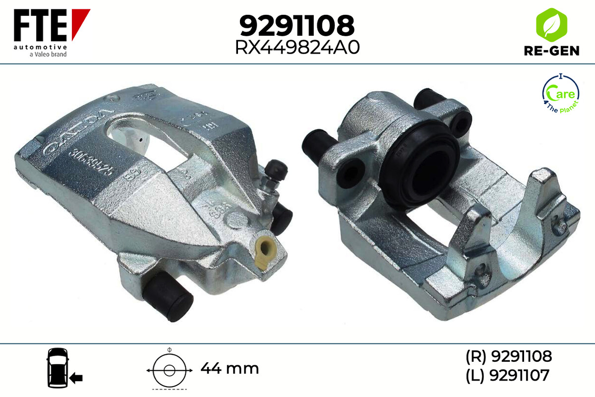 Étrier de frein FTE automotive GmbH ref. 9291108