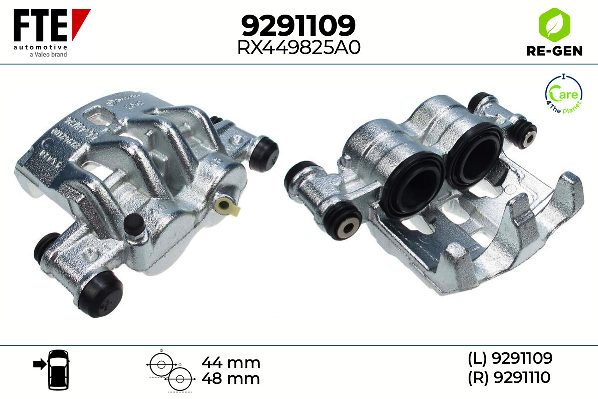Étrier de frein FTE automotive GmbH 9291109
