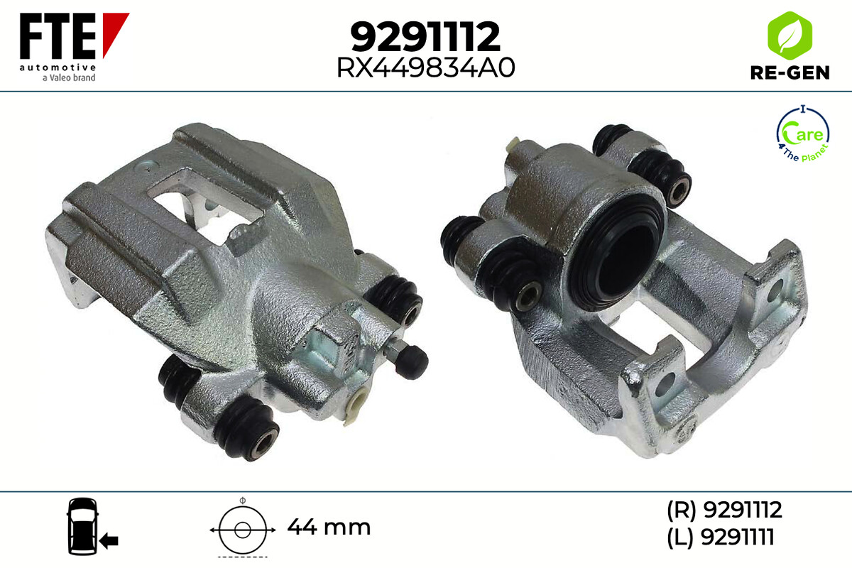 Étrier de frein FTE automotive GmbH ref. 9291112