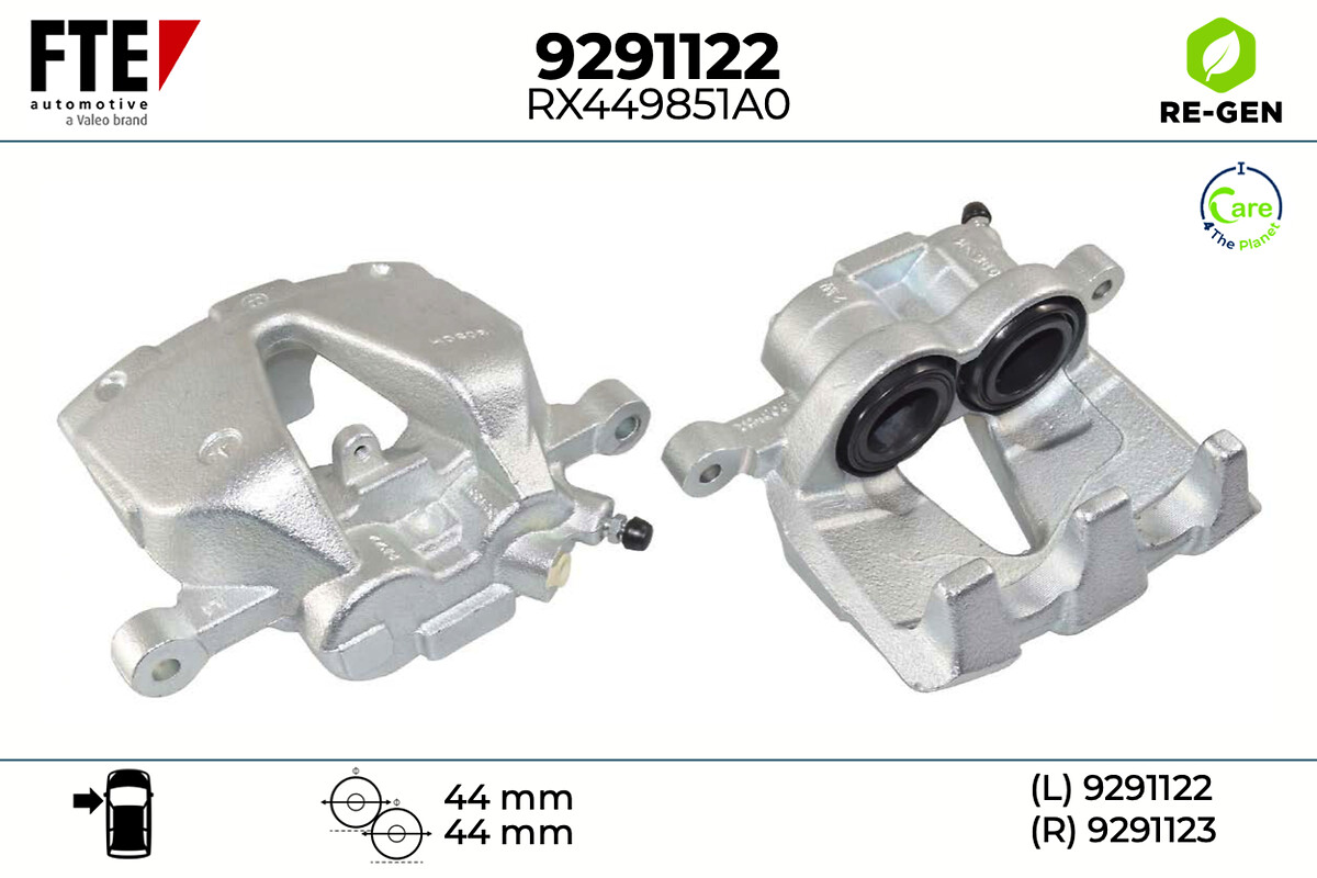 Étrier de frein FTE automotive GmbH ref. 9291122